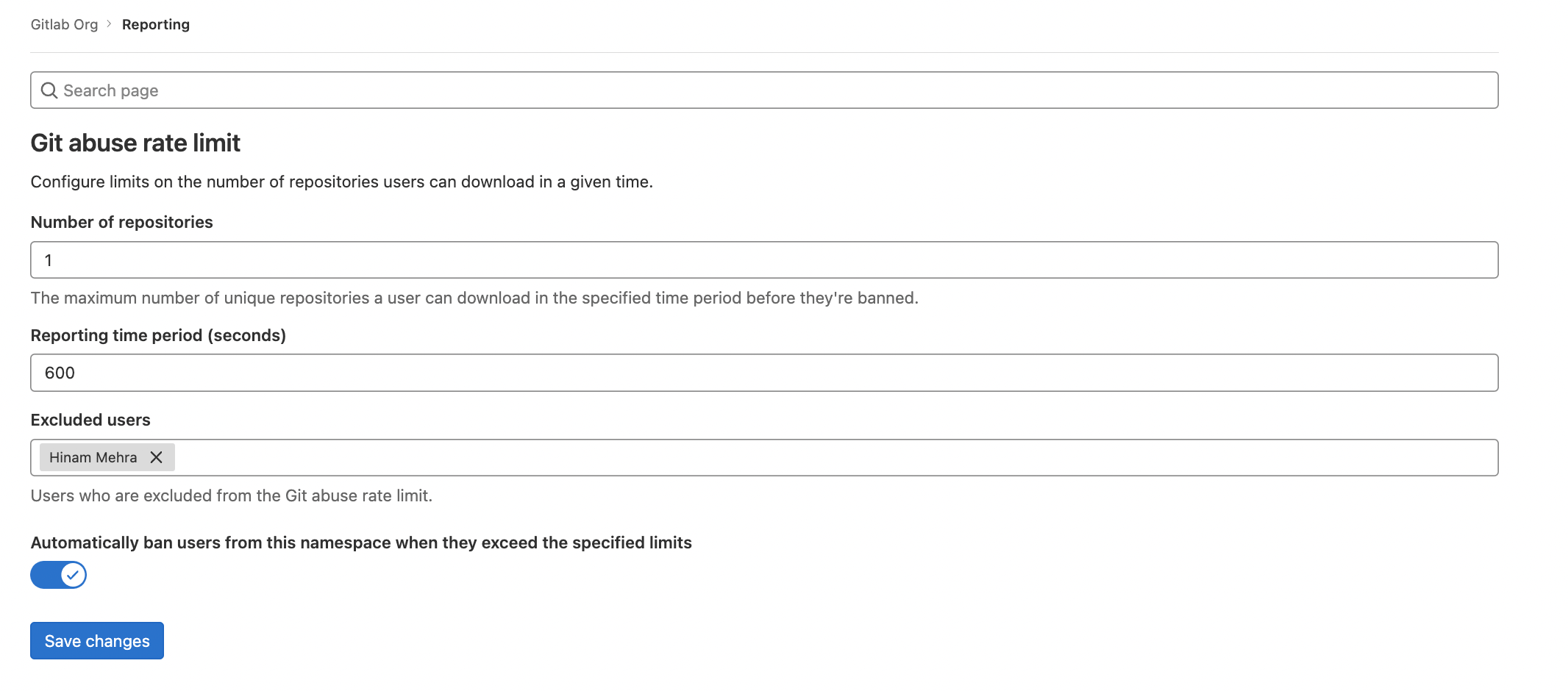 Git abuse rate limiting